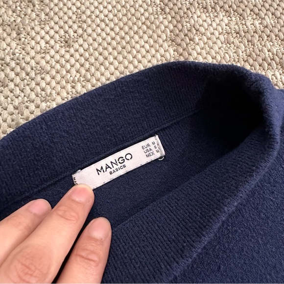 Mango Contrast Panel Sweater - Picture 2 of 7